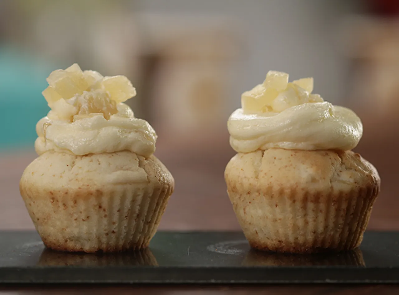 Pina Colada Cupcakes - SK Khazana