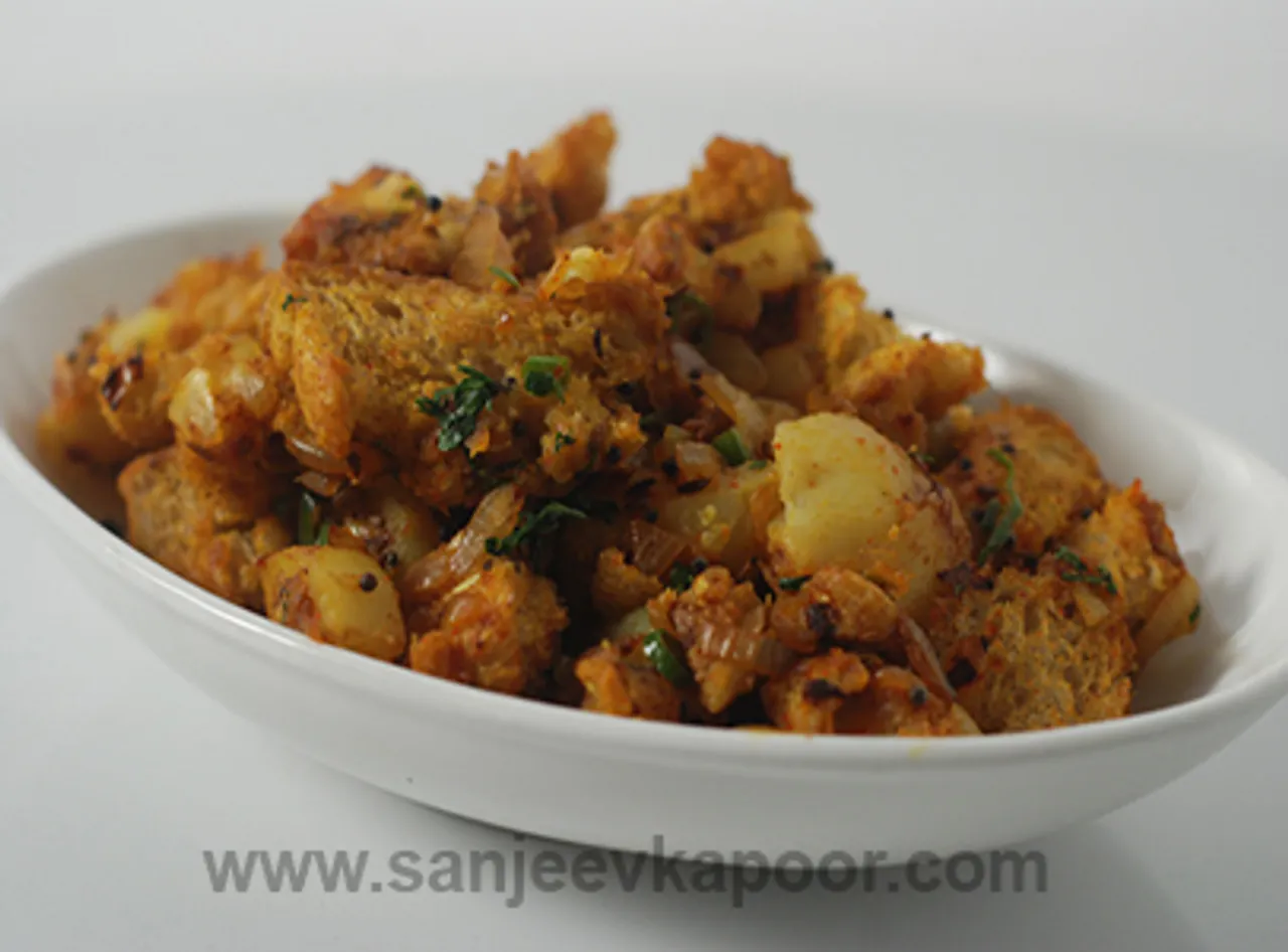 Brown Bread Upma