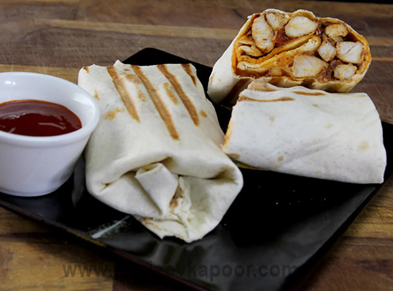 Grilled Chicken Burrito