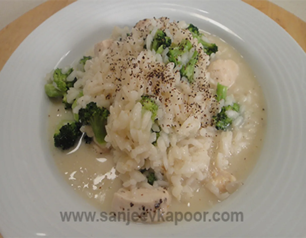 Chicken and Broccoli Risotto