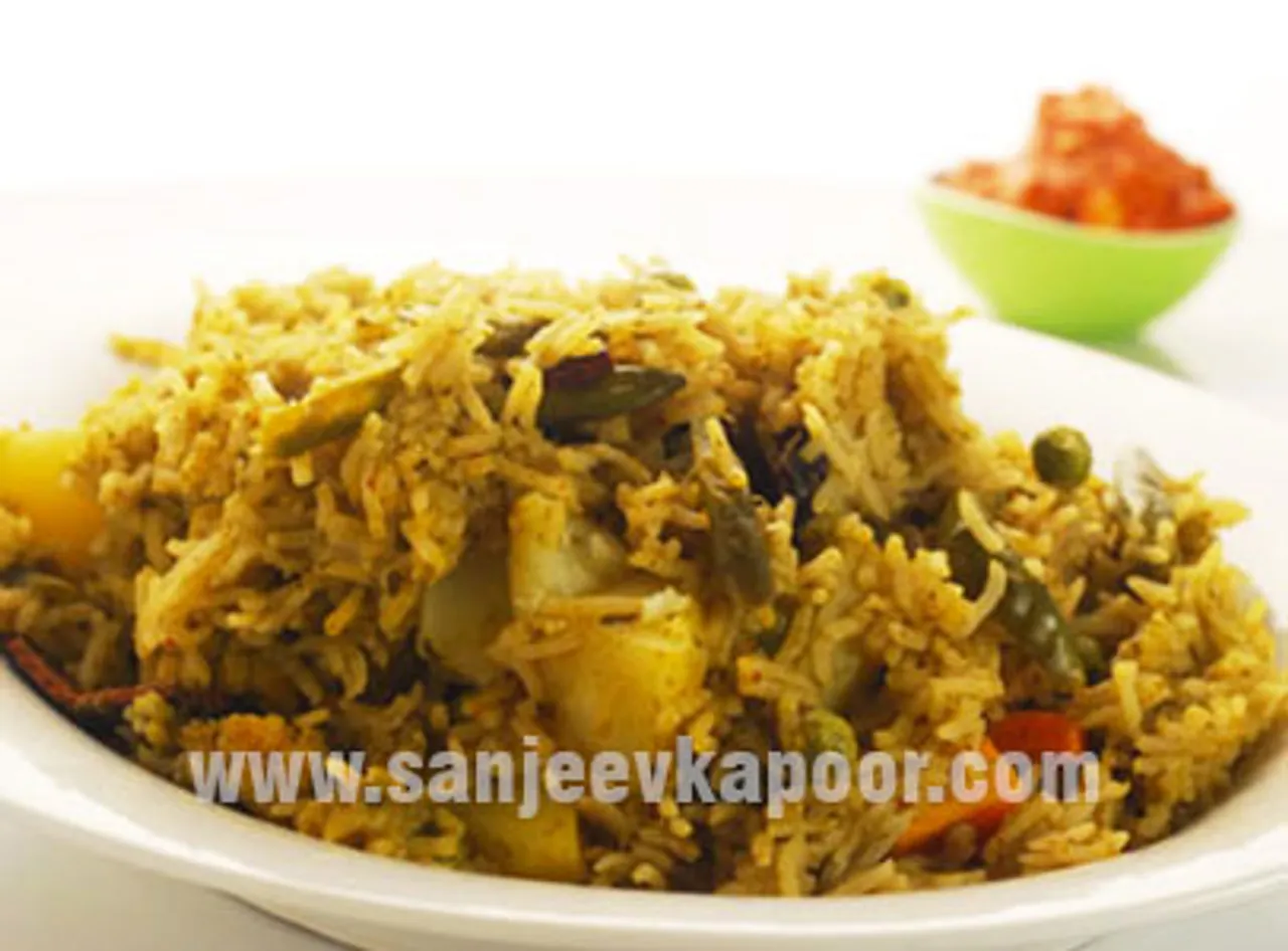 Mixed Vegetable Palak Tahiri