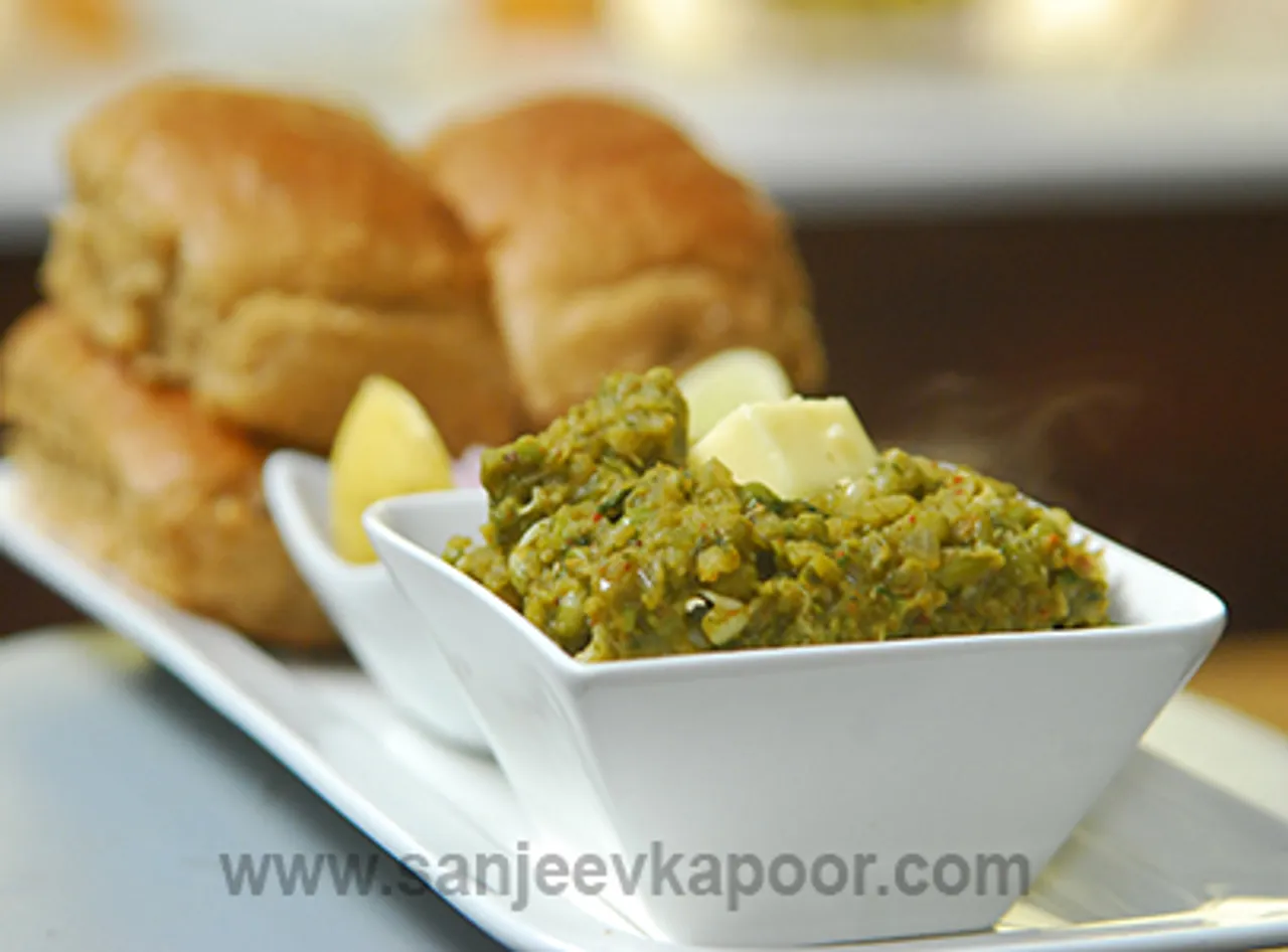 Hariyali Pav Bhaji