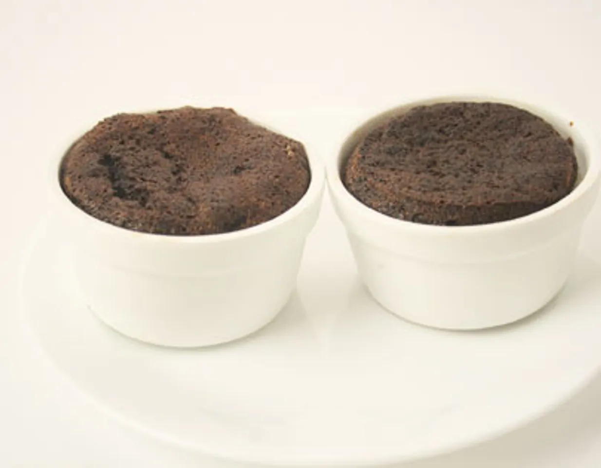 Pineapple And Coconut Souffle With Dark Chocolate