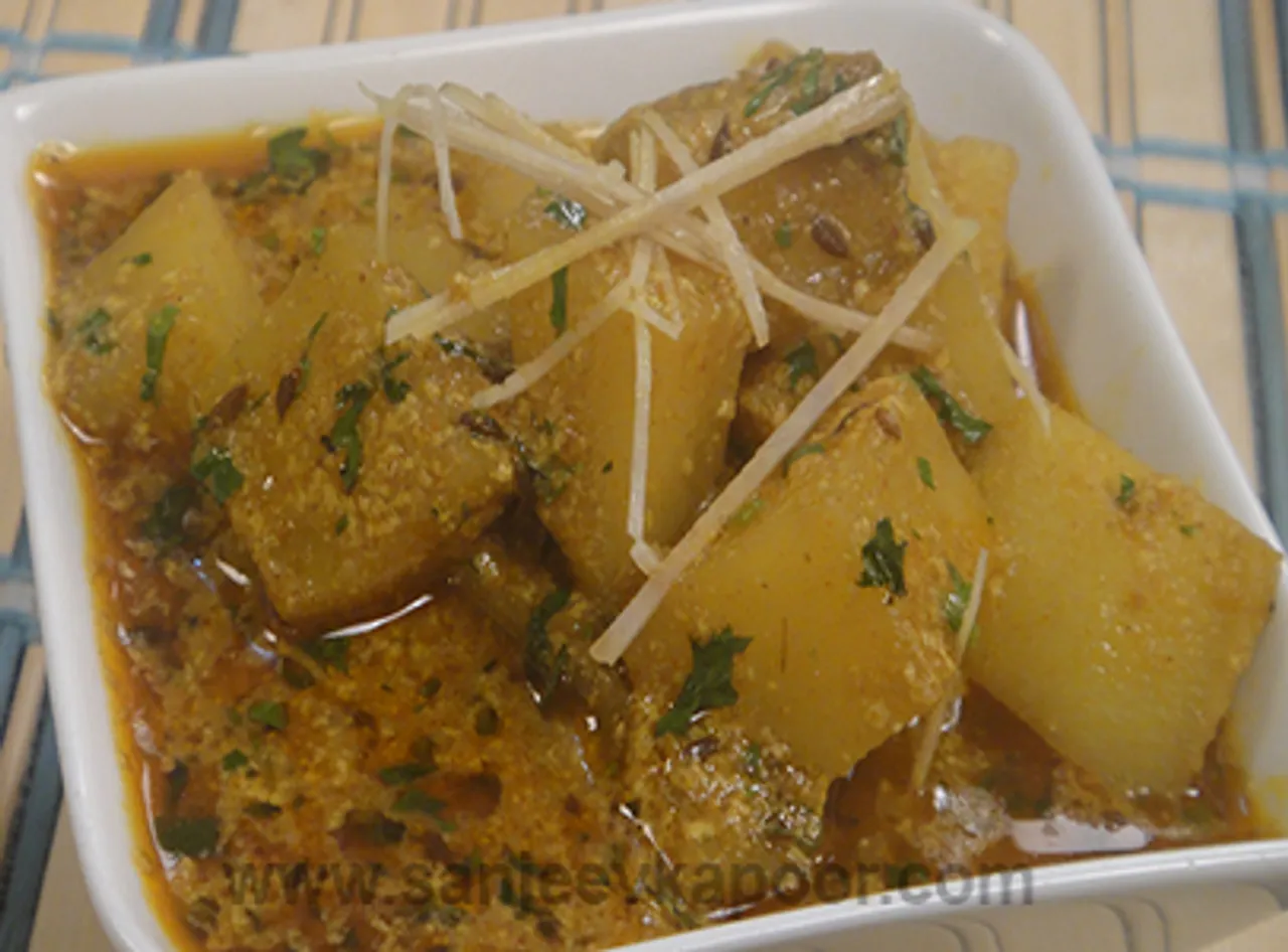 Dahi Masala Aloo