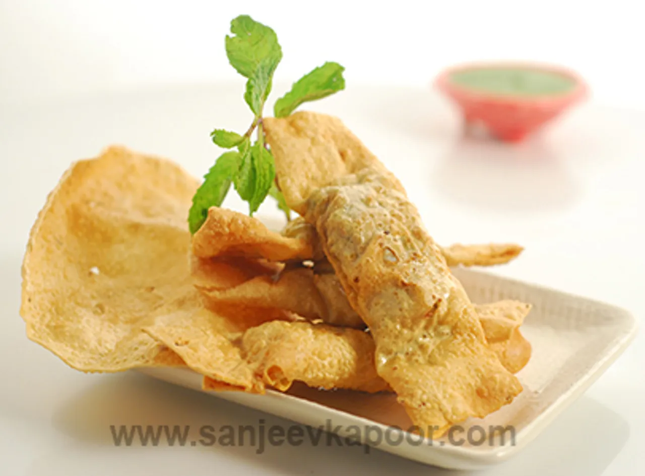 Stuffed Papad