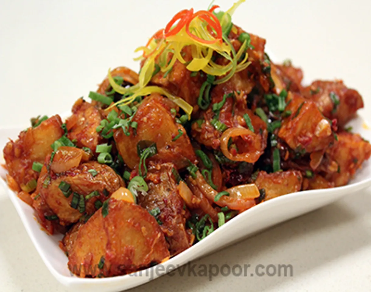 Sichuan Chilli Potatoes