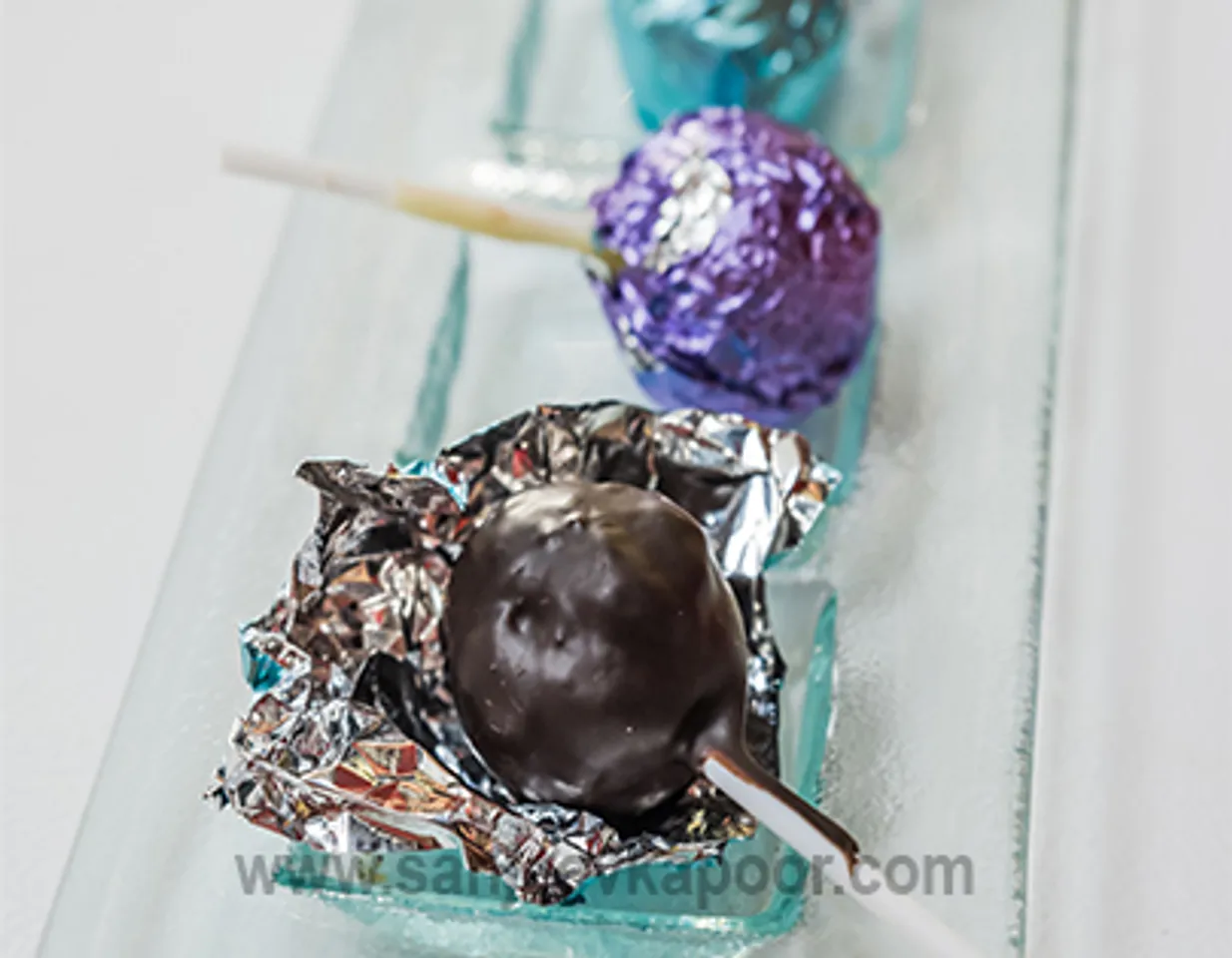 Chocolate and Oats Lollipop