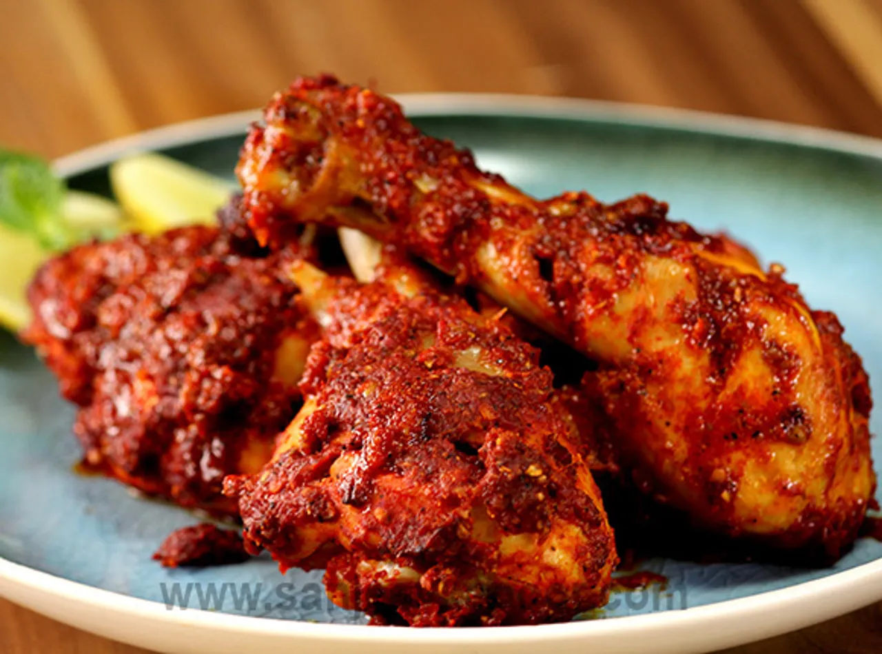 Spicy Grilled Chicken Drumsticks