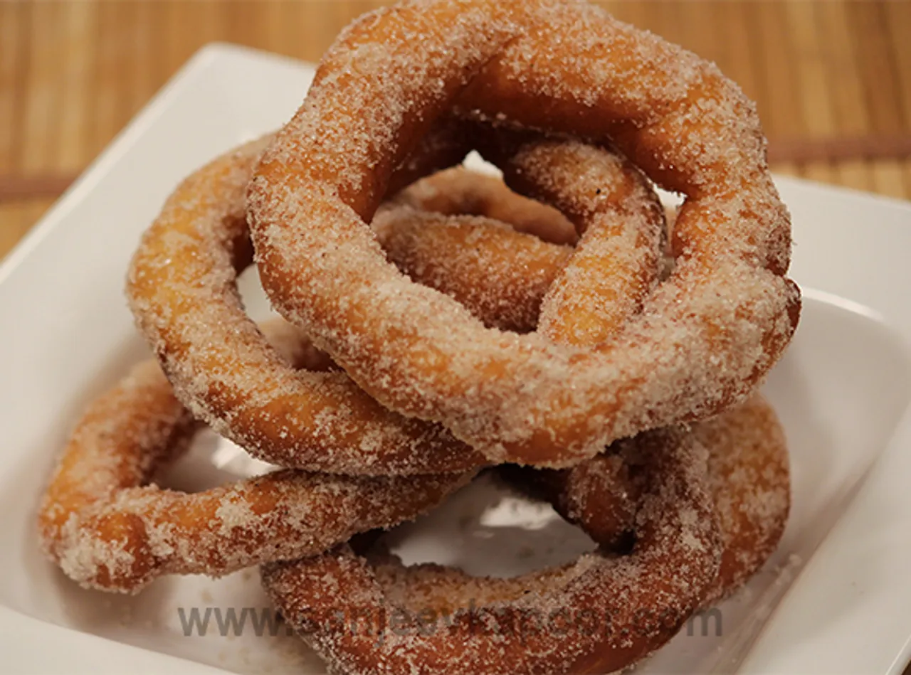 Twisted Cinnamon Donuts