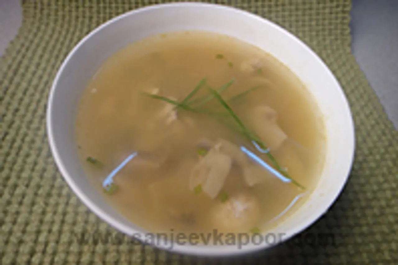 Thai Chicken and Mushroom Broth