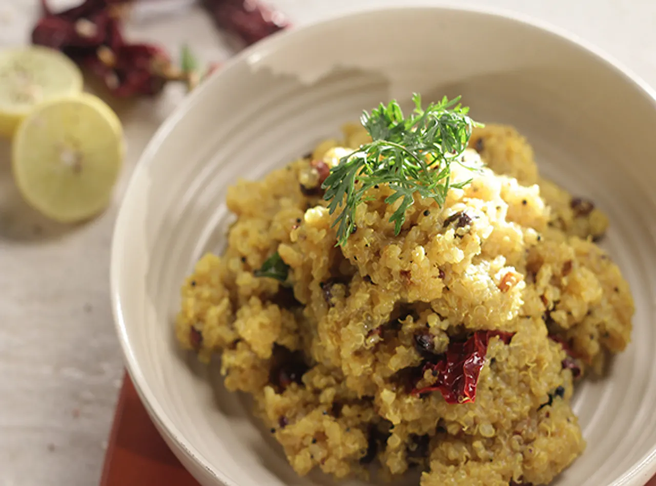 Quinoa Lemon Rice - SK Khazana