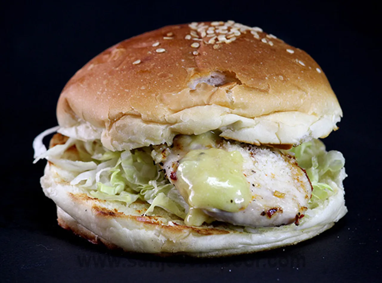 Chicken Caesar Burger