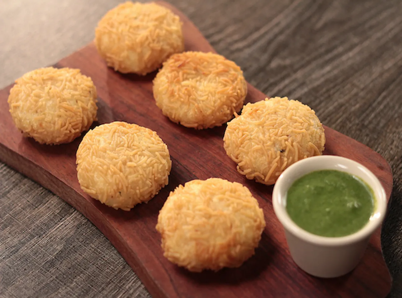 Aloo Bhujia Tikki 