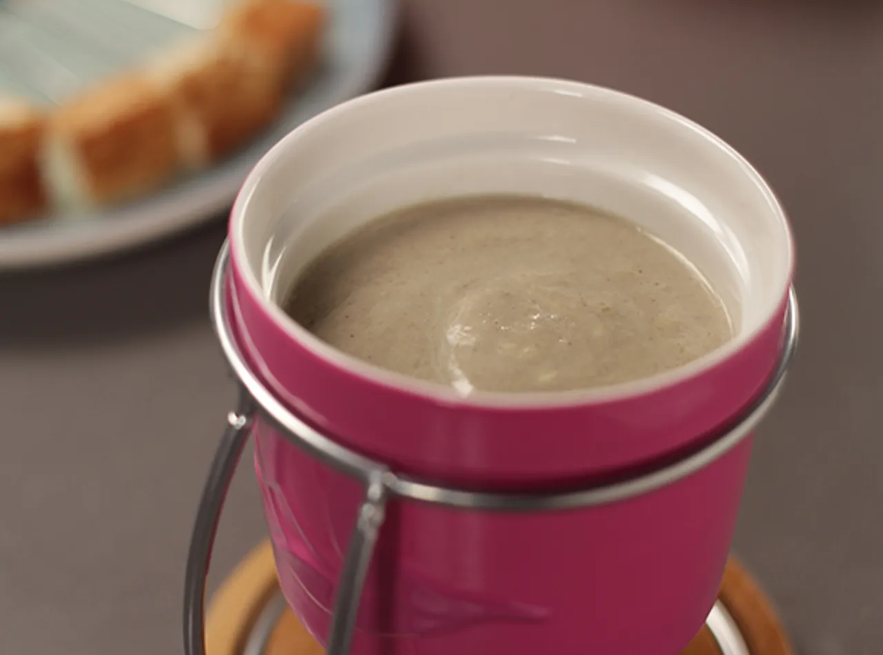 Mushroom Fondue-SK Khazana