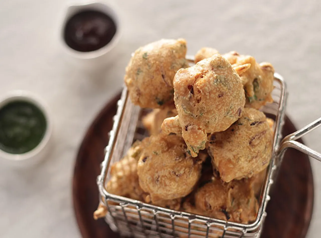 Methi Corn Pakora-SK Khazana