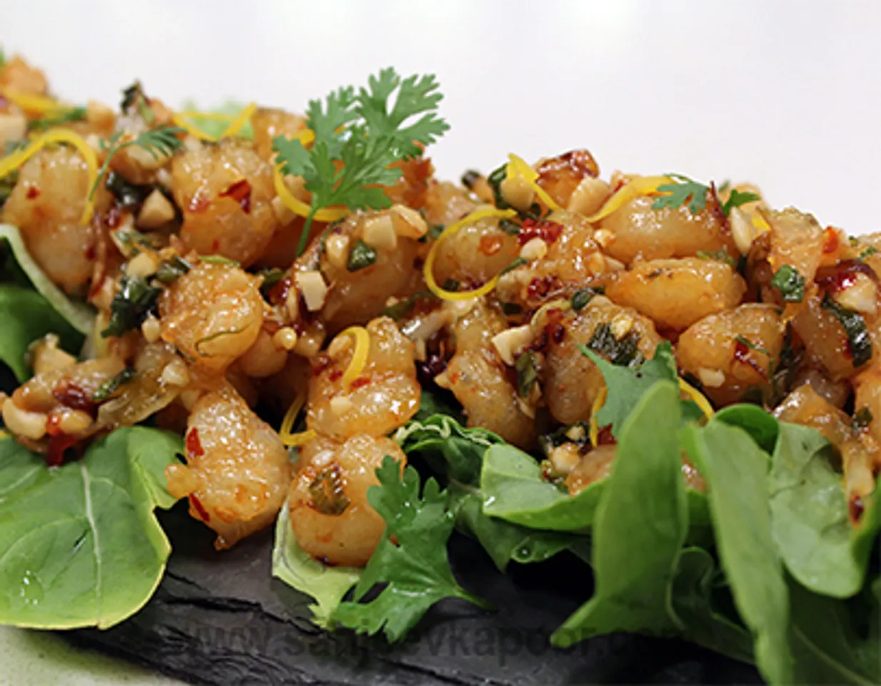 Chilli Garlic Shrimps