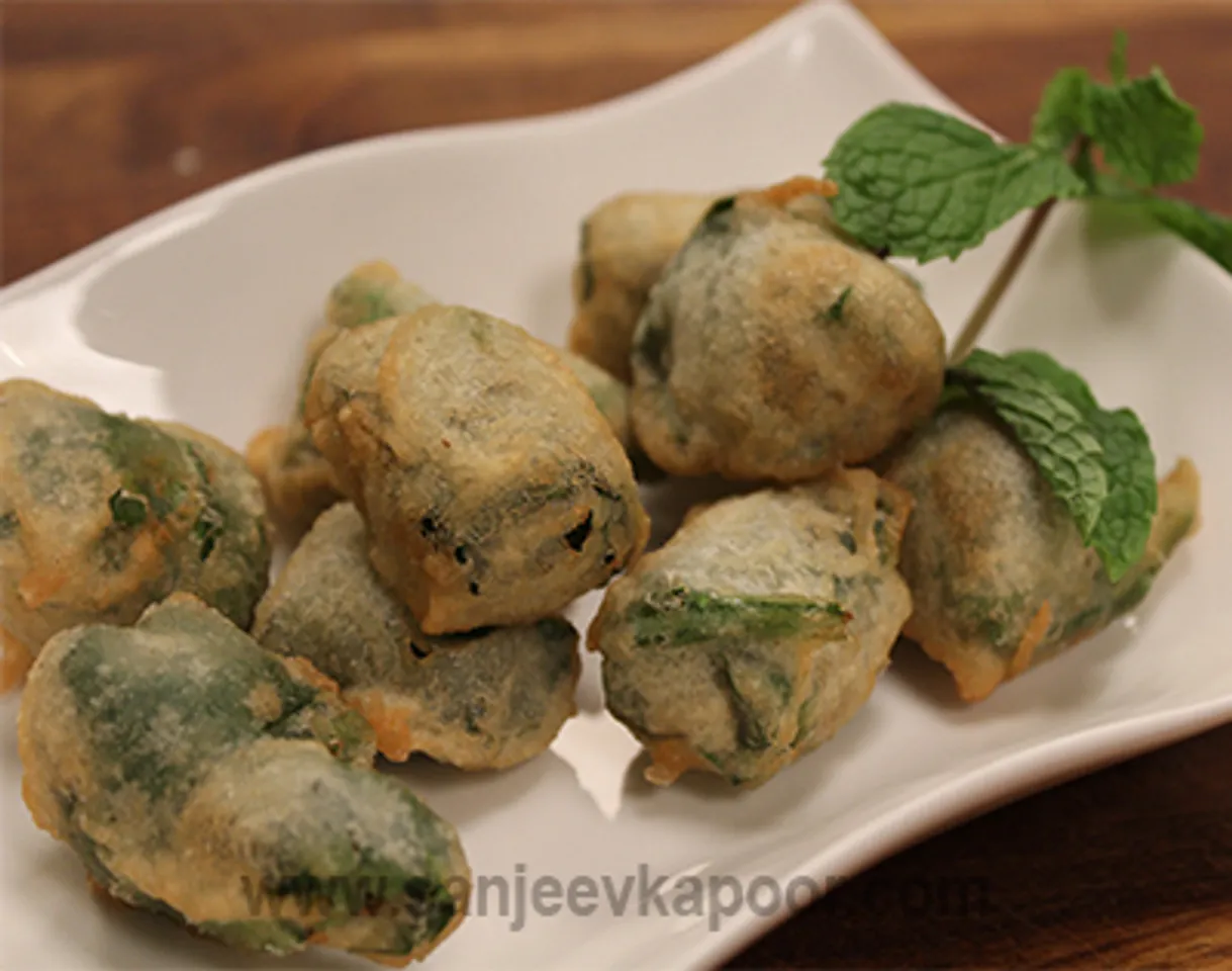 Spinach and Cheese Fritters