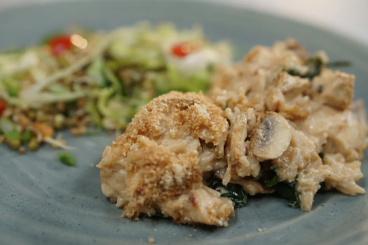 Herbed Chicken and Rice Casserole