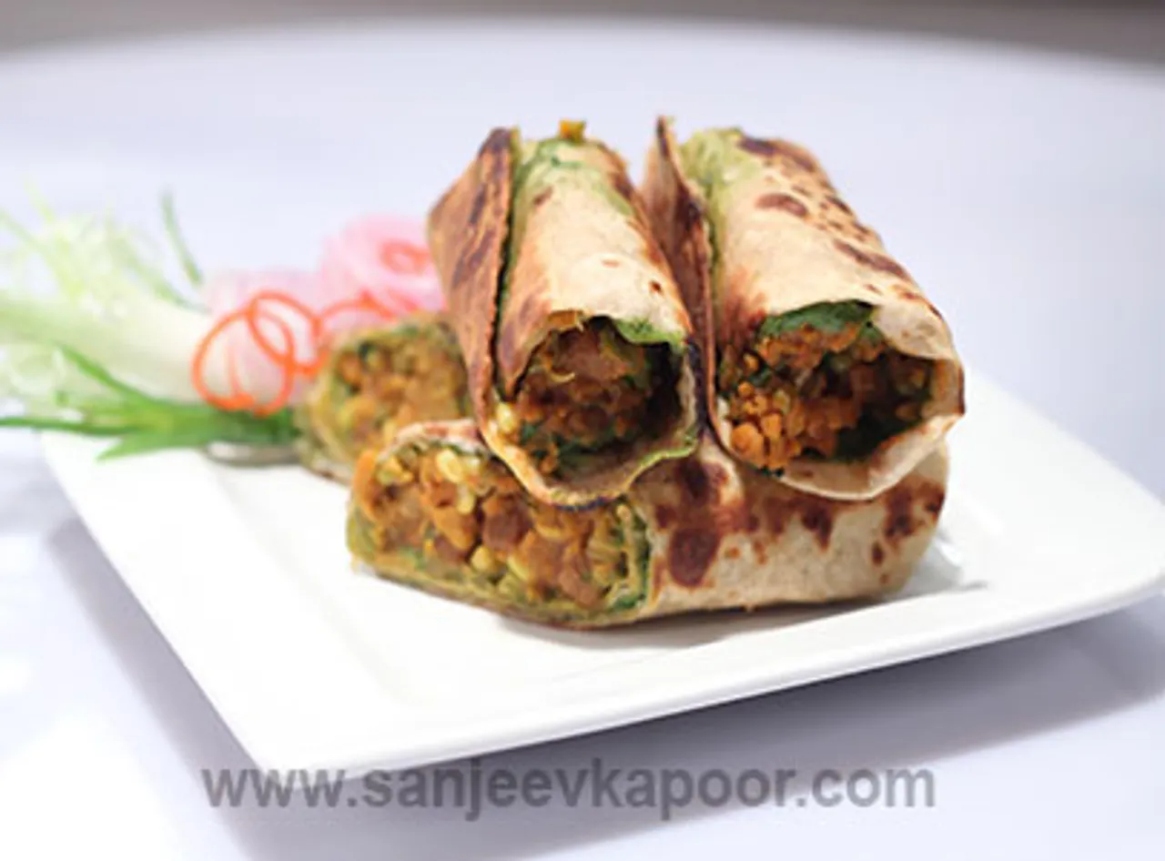 Mixed Bean Sprouts Wrap