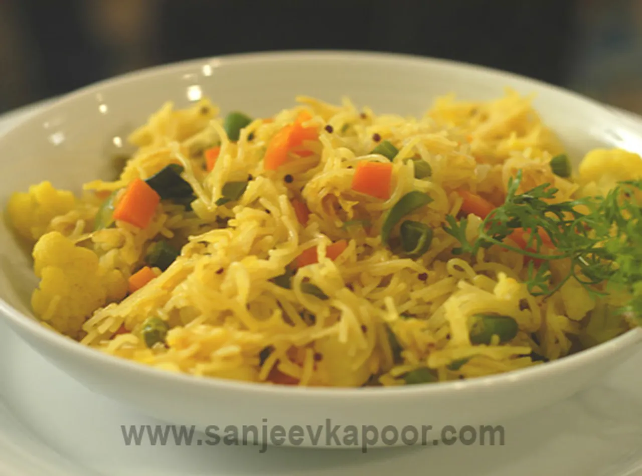 Vegetable Vermicelli Upma