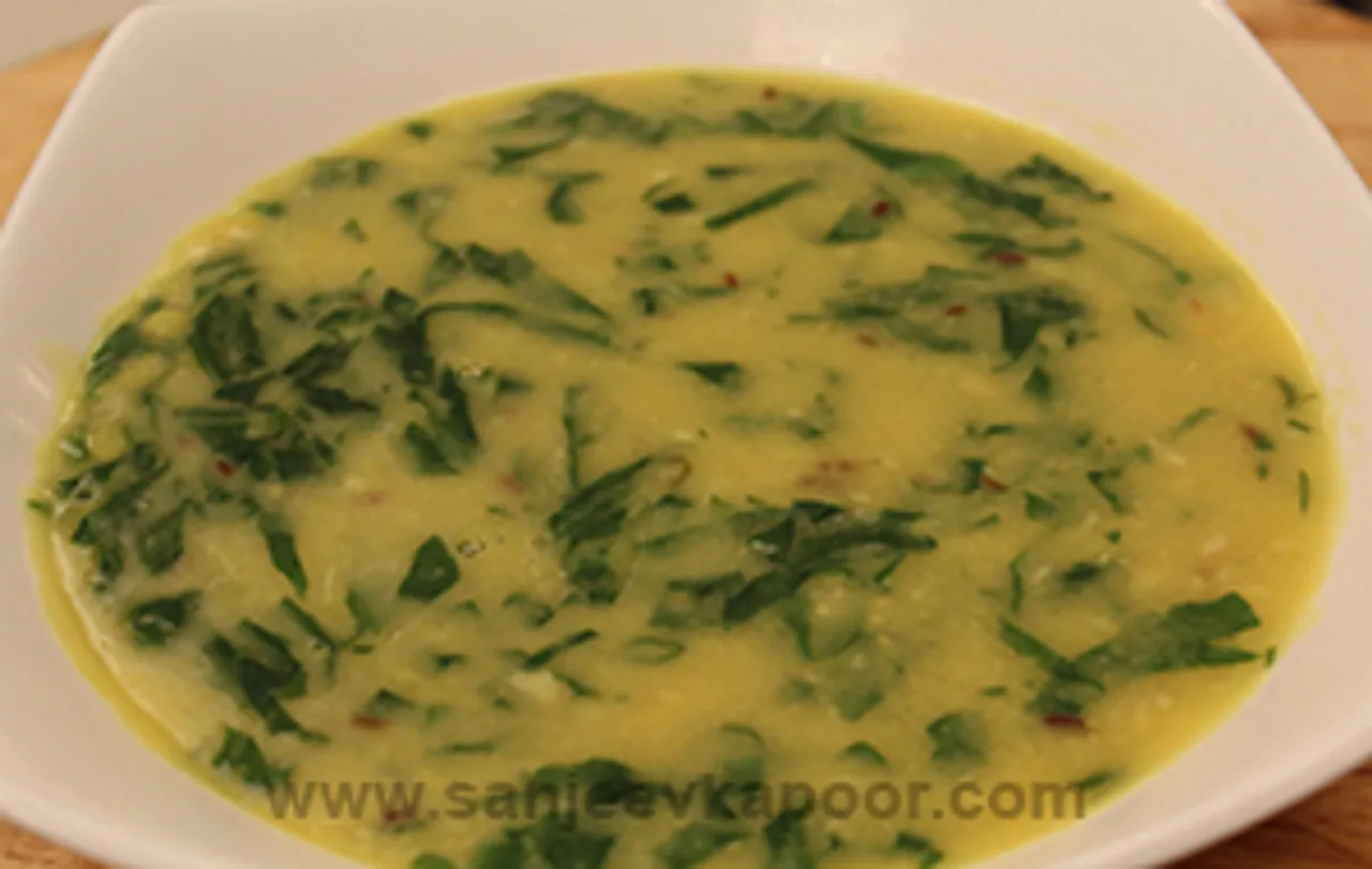 Simple Palak Dal