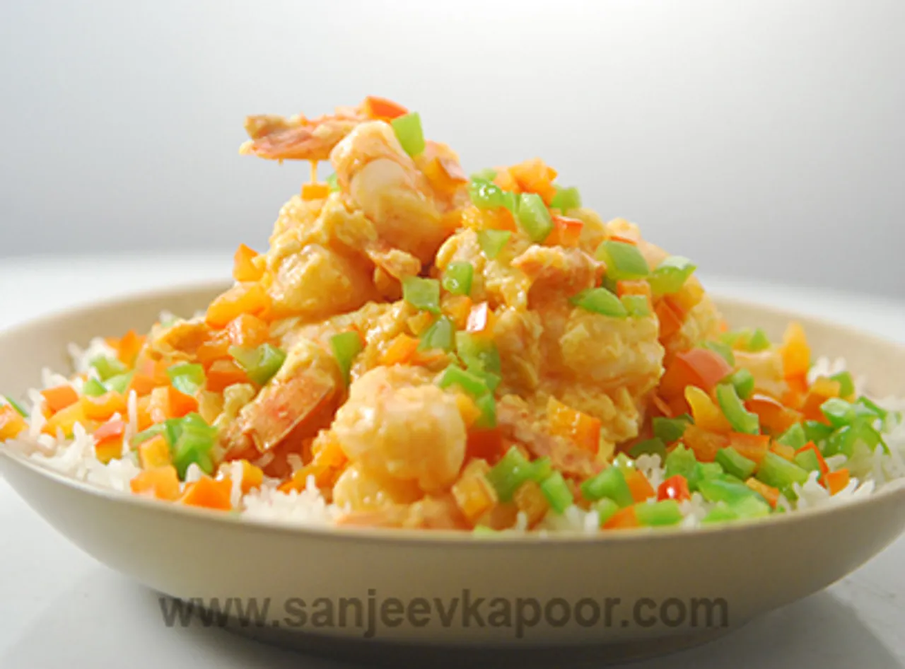 Creamy Prawns