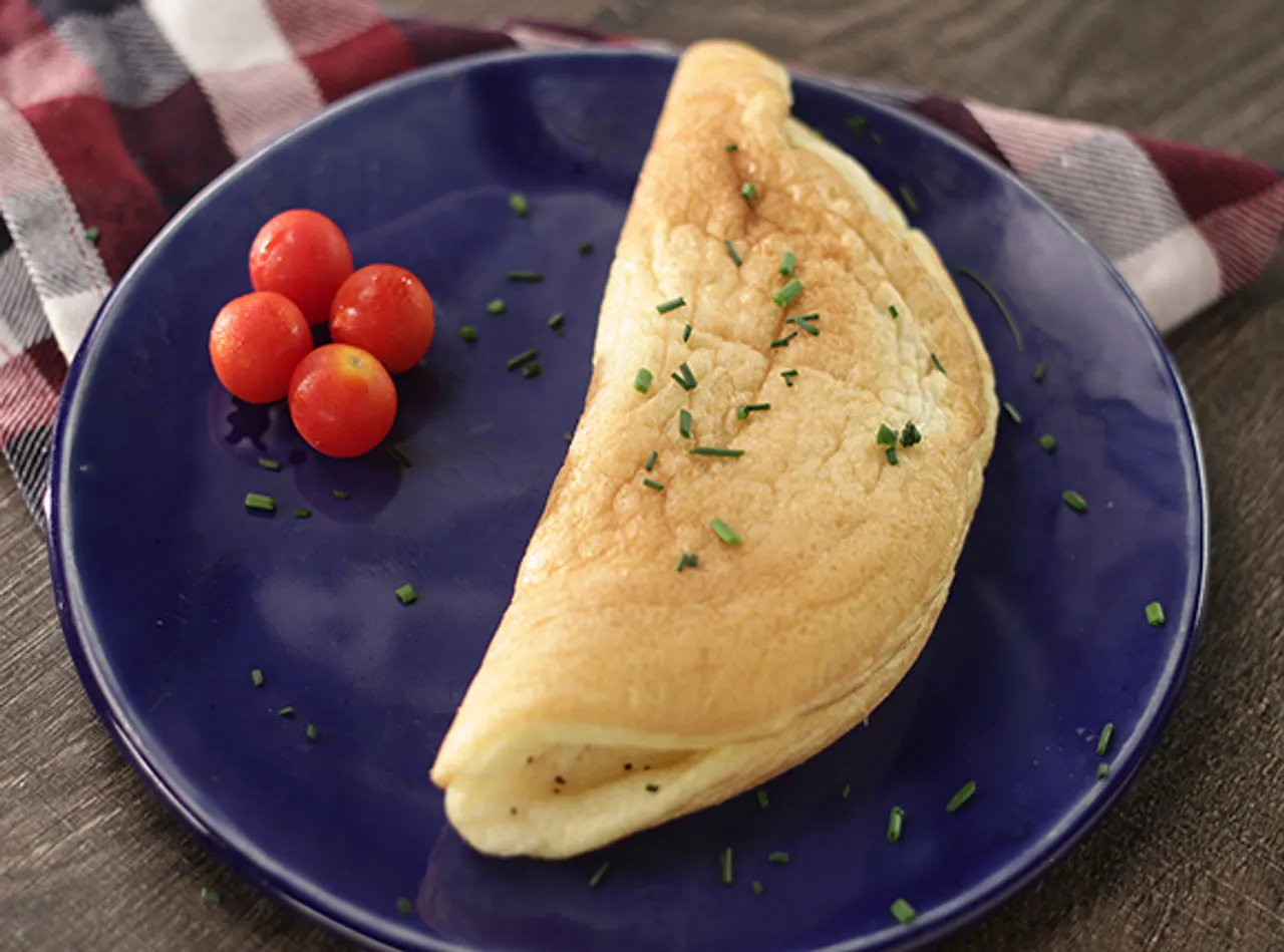 Fluffy Omellete - SK Khazana