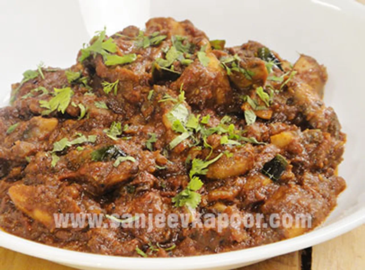 Mushroom Chettinad