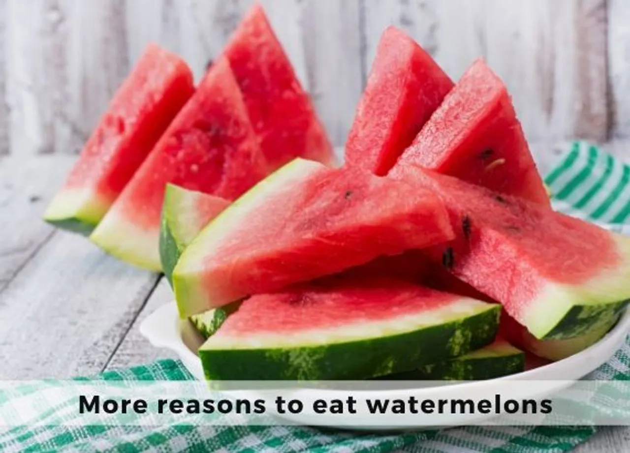 Watermelon your best friend this summer