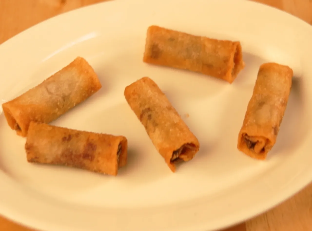 Chocolate Spring Rolls