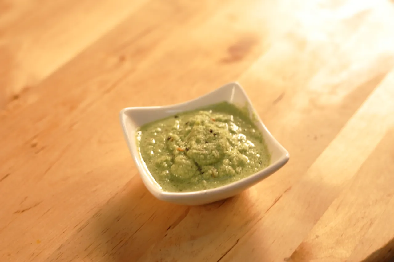 Coriander Coconut Chutney