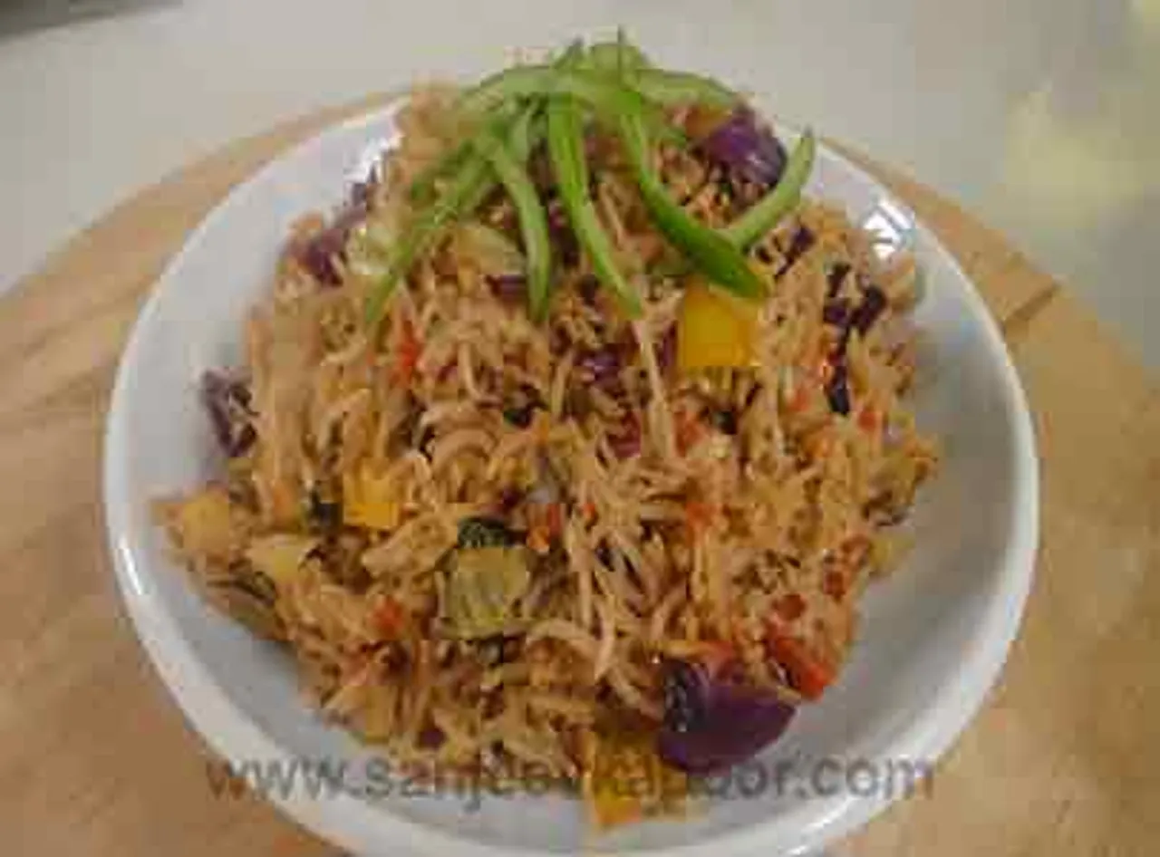 Jain Sichuan Fried Rice