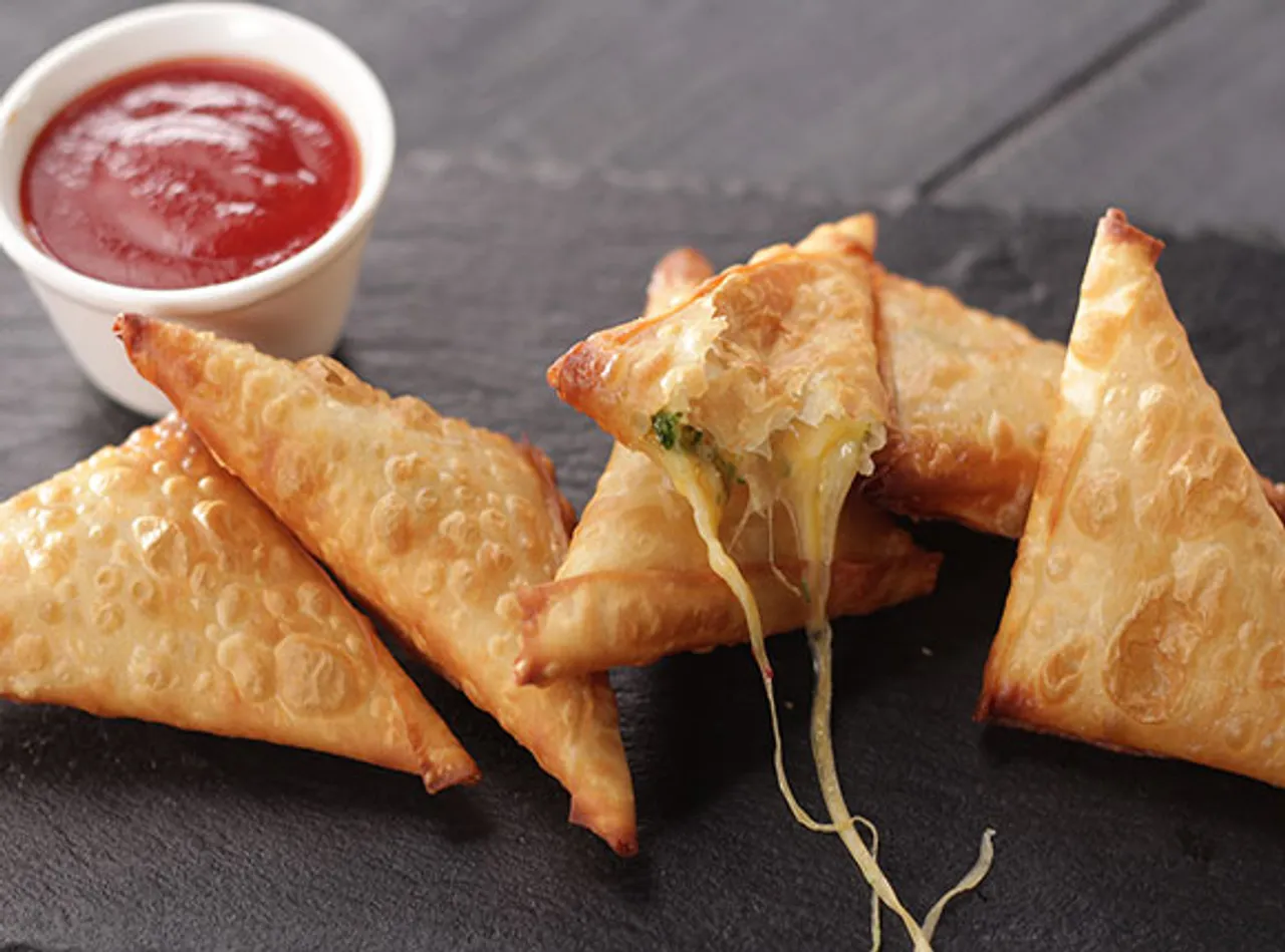 Three Cheese Samosa-SK Khazana