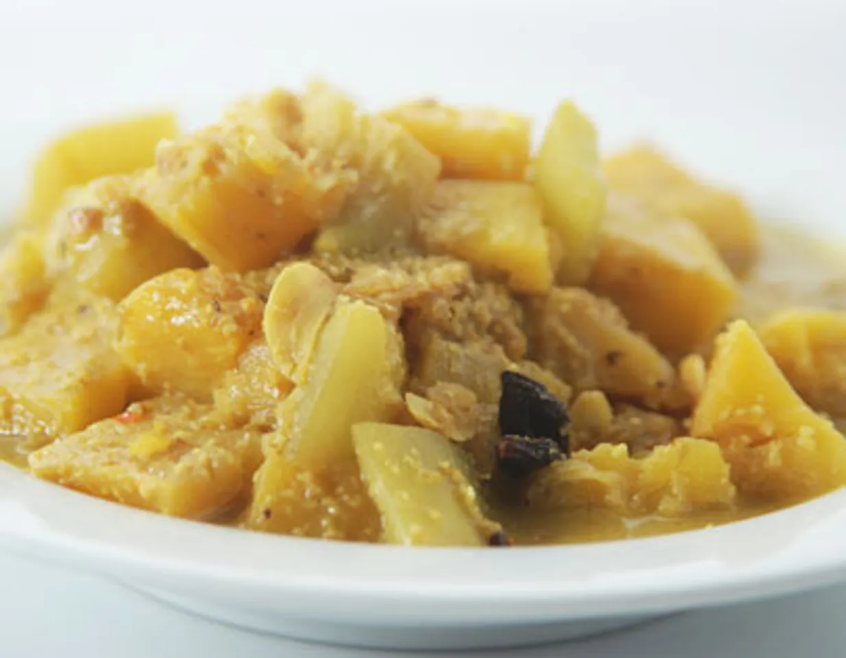 Pineapple Curry With Prawns