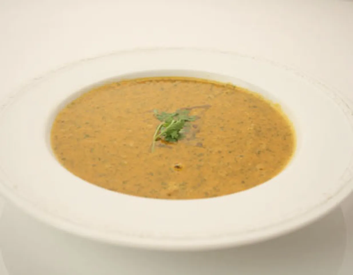 Pumpkin Soup With Kasoori Methi