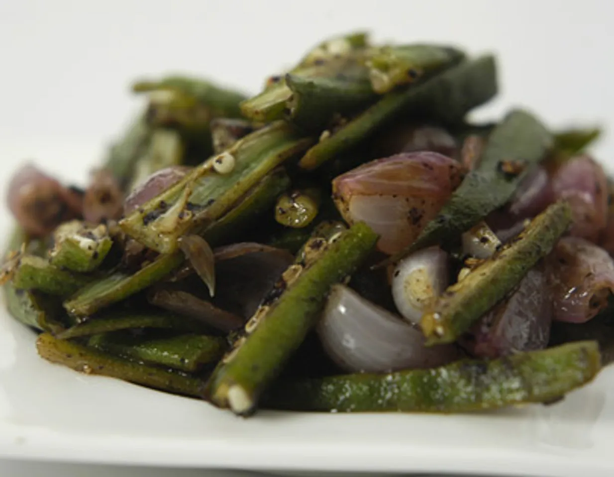 Pepper Bhindi Fry