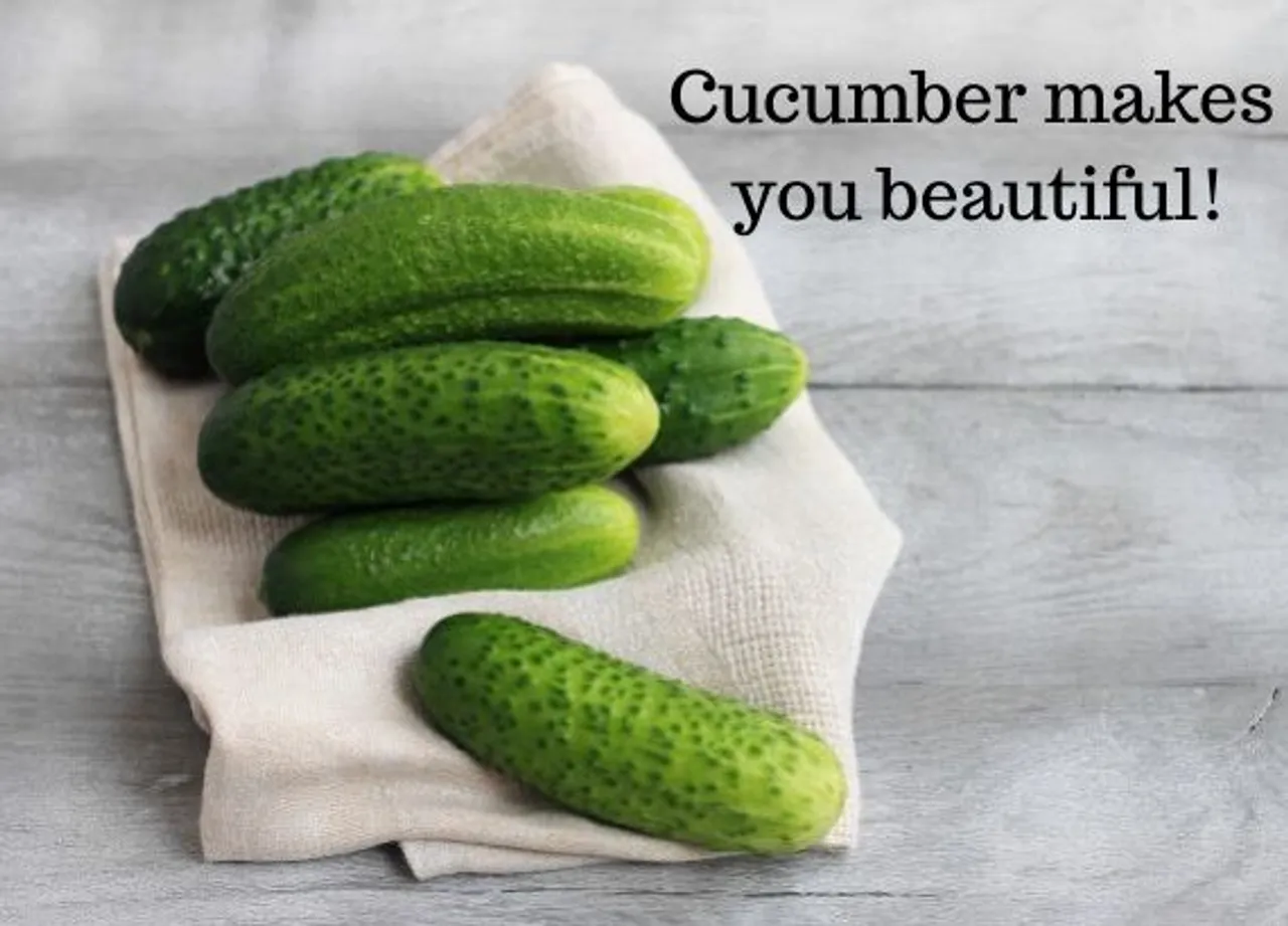 5 ways cucumber makes you beautiful