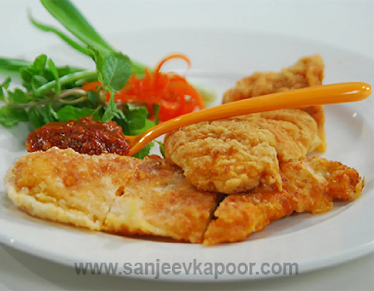 Crispy Fried Schezwan Chicken