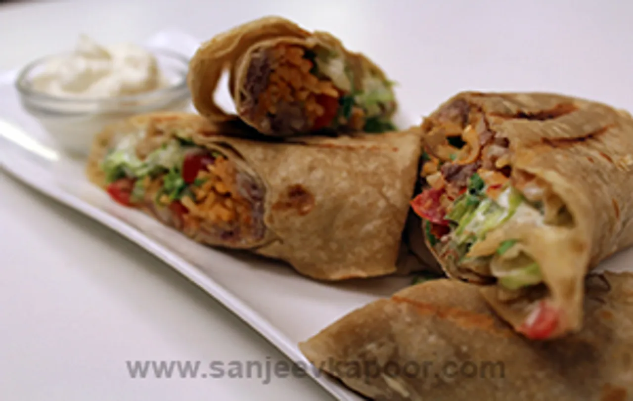 Jain Mexican Burritos