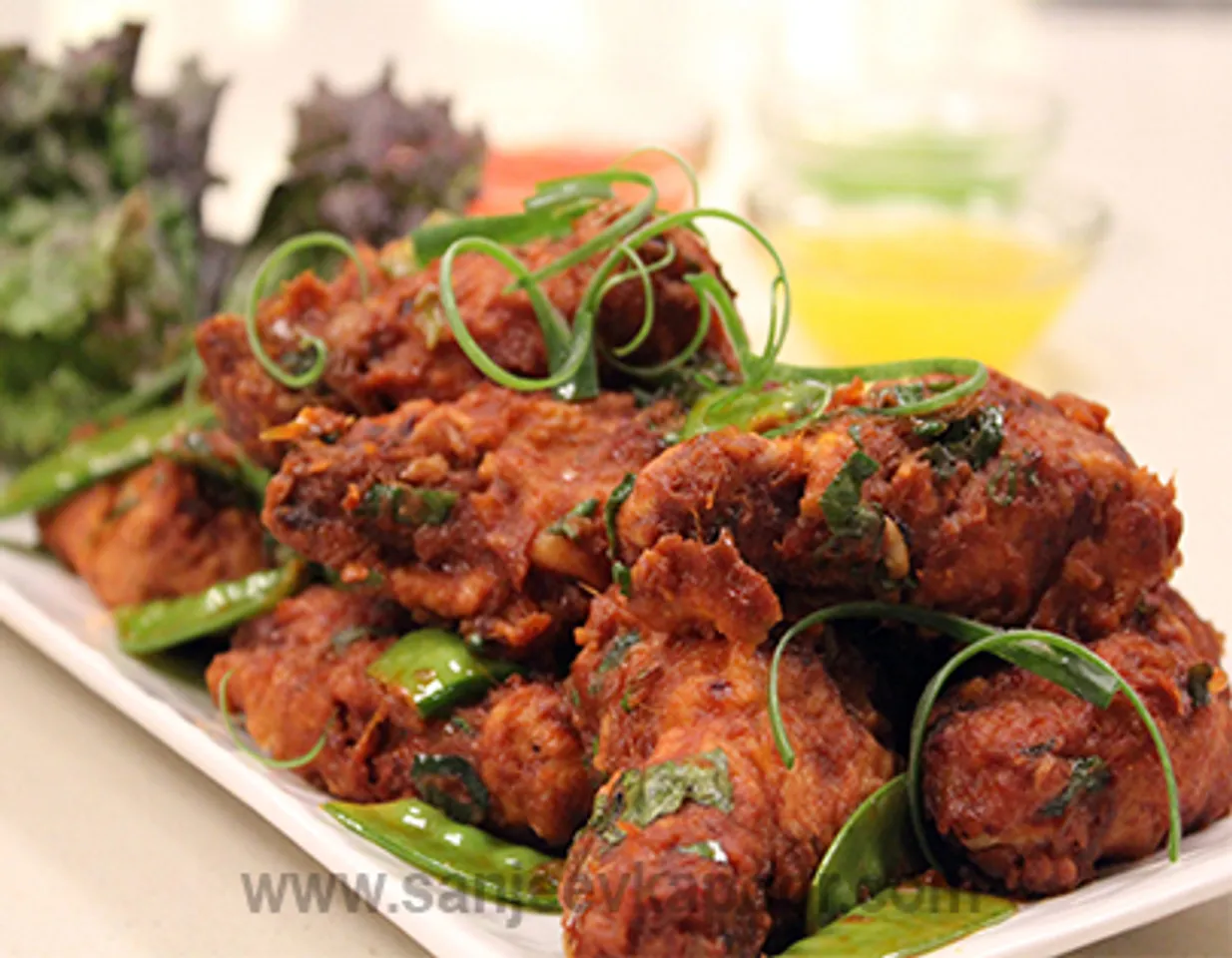 Hot Thai Chicken Wings