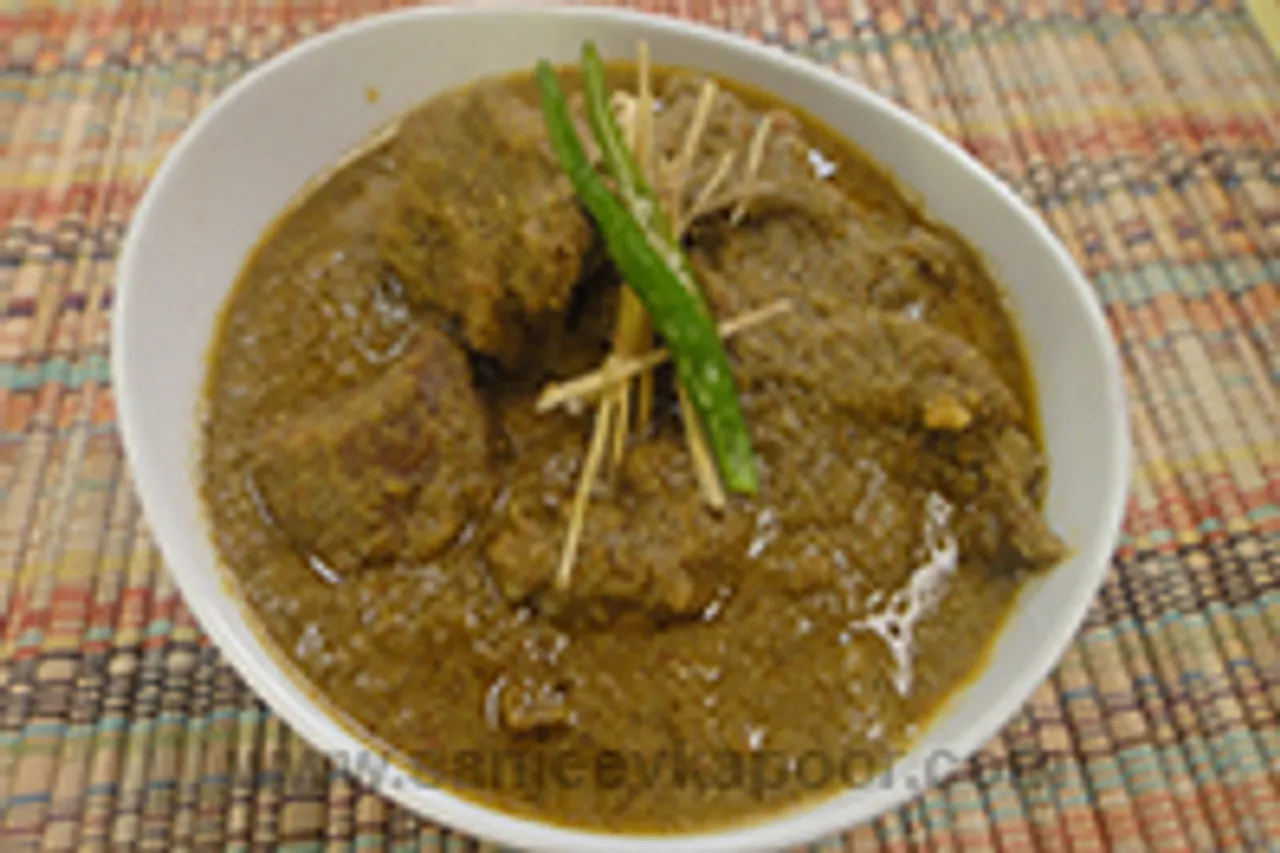 Bhuna Mutton With Coconut Masala