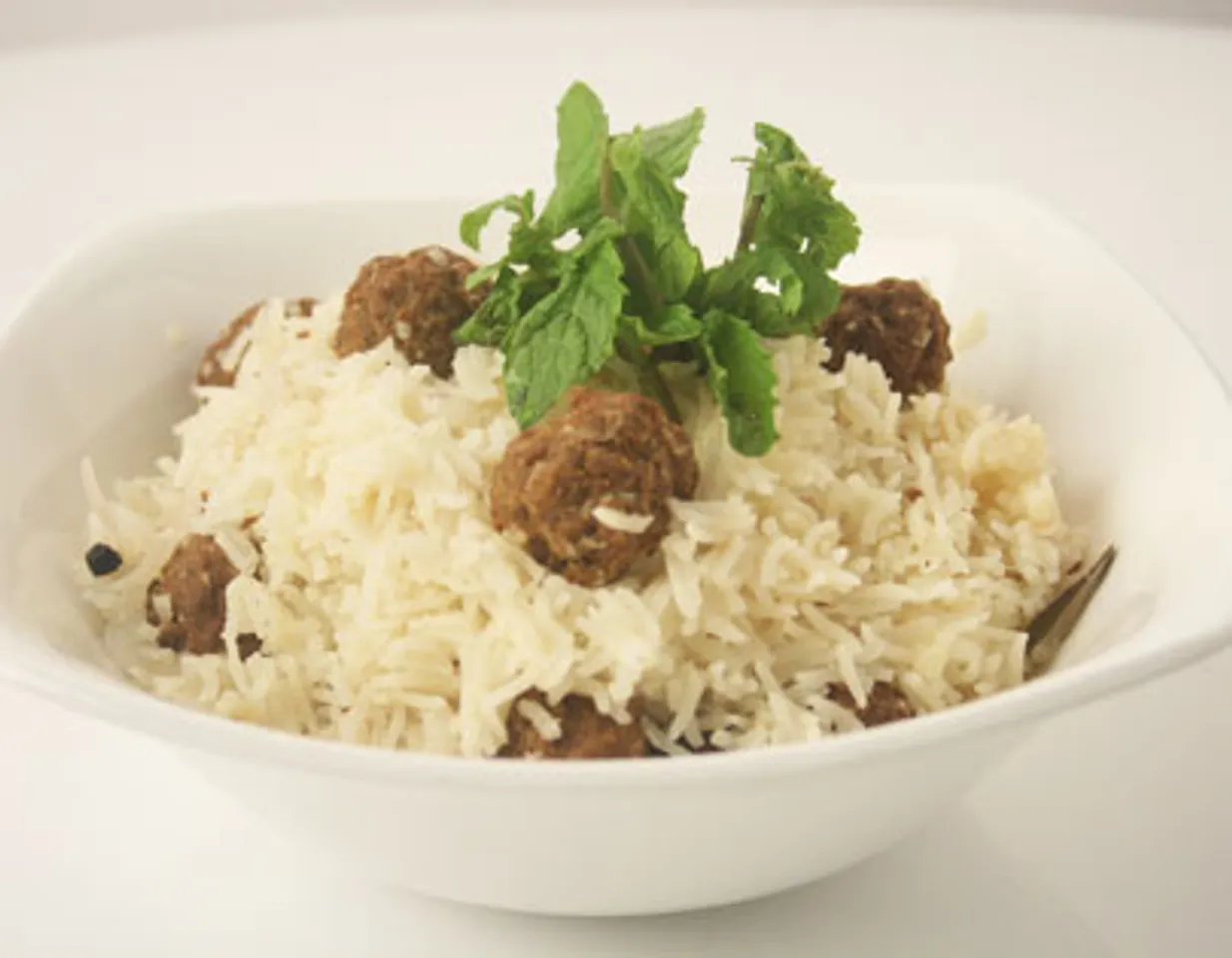 Meat Ball Pulao