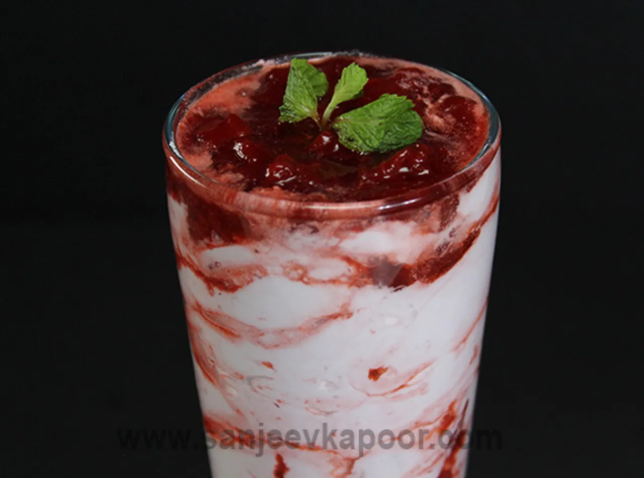Strawberry and Bourbon Fool