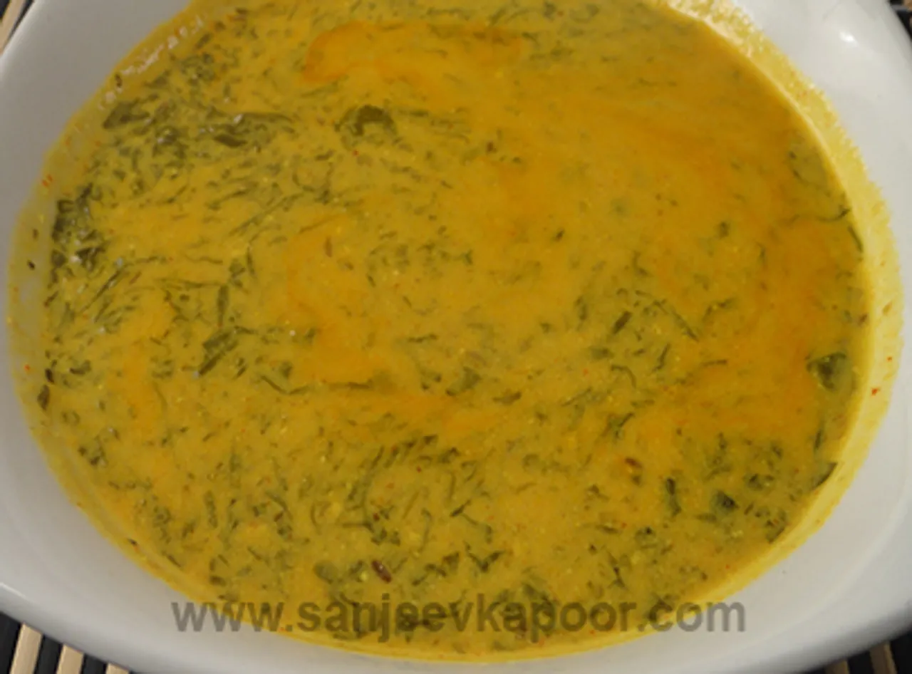 Palak ki Kadhi