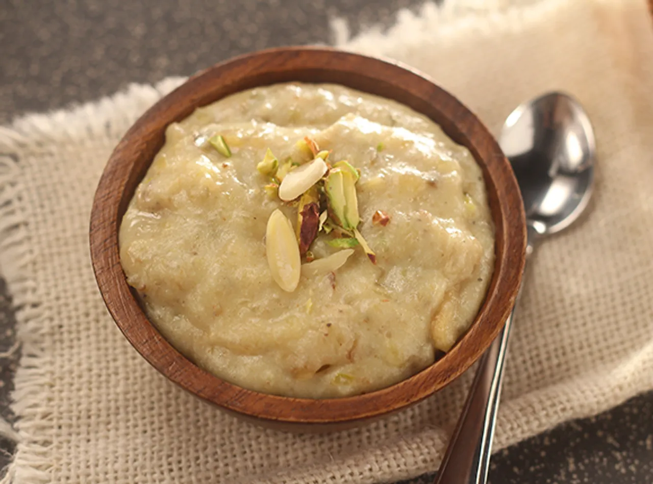 Raw Banana Halwa- Sk Khazana