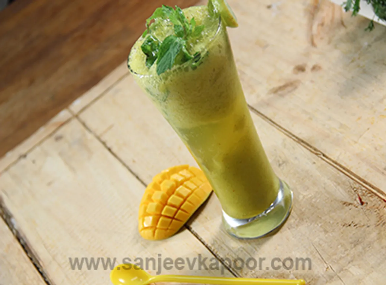 Mango and Mint Lemonade