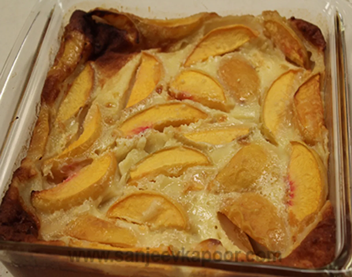 Peach Clifoutis