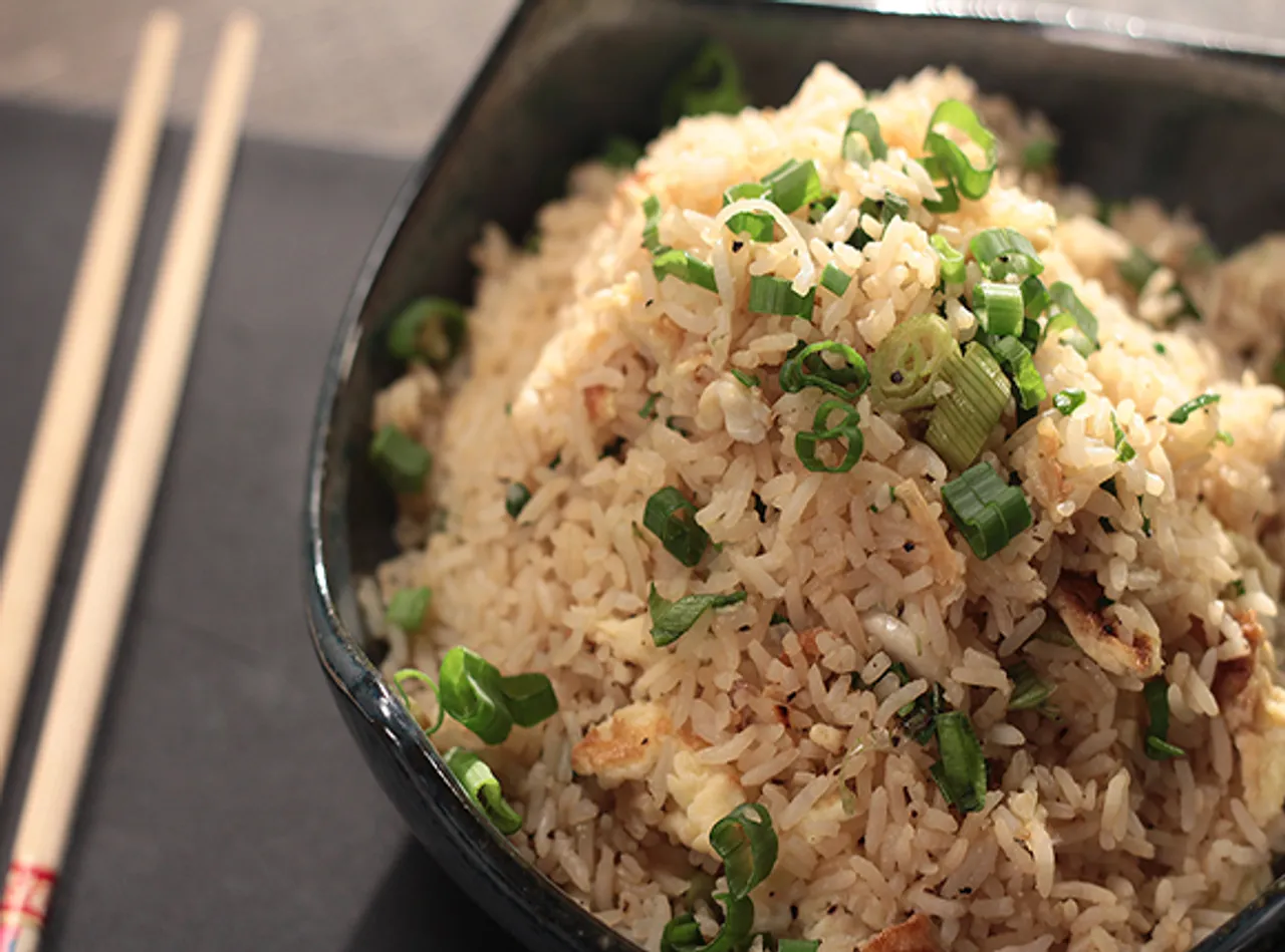 Egg Fried Rice - SK Khazana