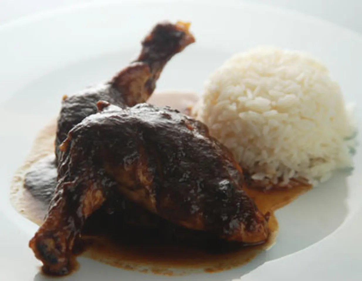 Chicken in Tamarind Sauce with Jasmine Rice