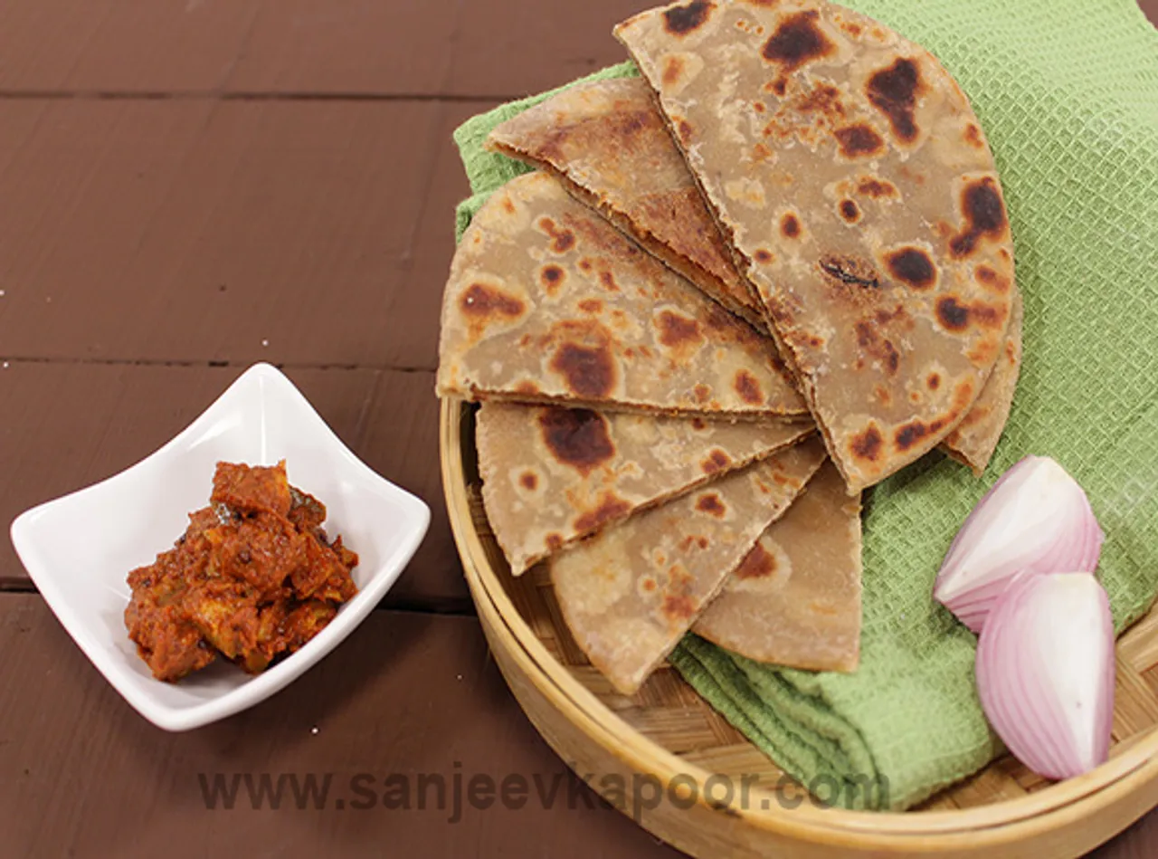 Soya Galouti Parantha